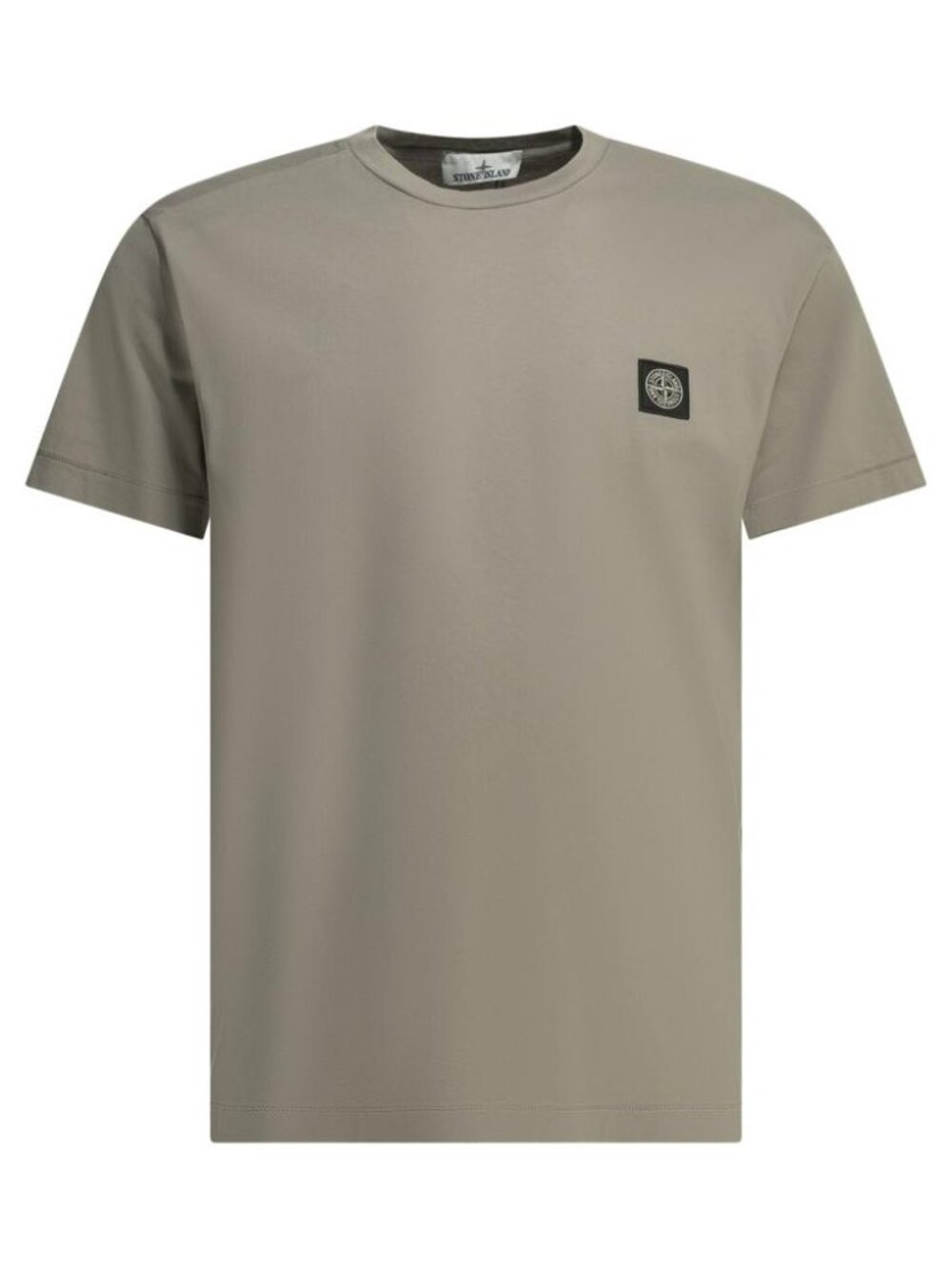 Stone Island Crewneck T-Shirt With Logo Tag Size M Men